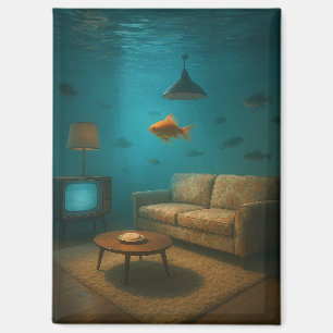 Unterwasser-MCM Wohnzimmer Magnet