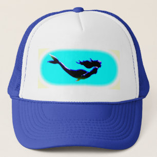 Unterwasser-Meerwasser-Meerjungschwimmen Truckerkappe