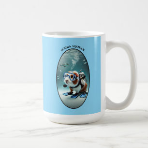 Unterwasser-SCUBA Tauchen Guinea Schweinchen mit T Kaffeetasse