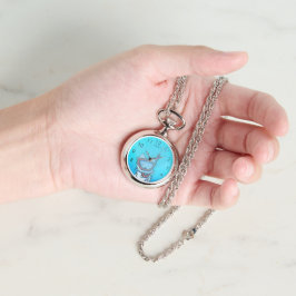 Unterwasser-Scuba Westie Watch Necklace Armbanduhr