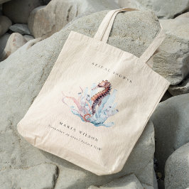 Unterwasser-Seepferd Seetang Coral Brautparty Tragetasche