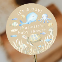 Unterwasser-Whimsy-Babydusche