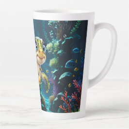 Unterwasserabenteuer mit der fröhlichen Schildkröt Milchtasse