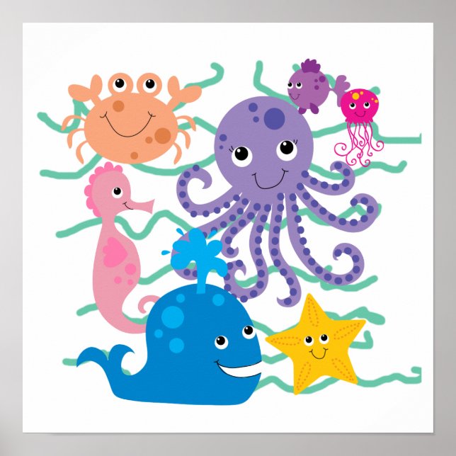 Unterwasserabenteuer Poster (Vorne)