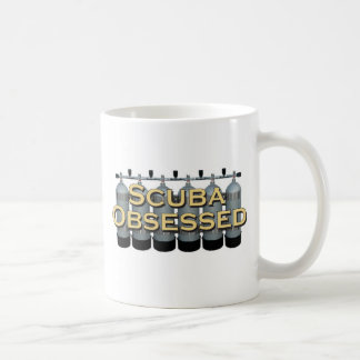 Unterwasseratemgerät besessen gewesene klassische kaffeetasse