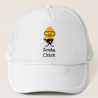 Unterwasseratemgerät-Küken-Hut Truckerkappe