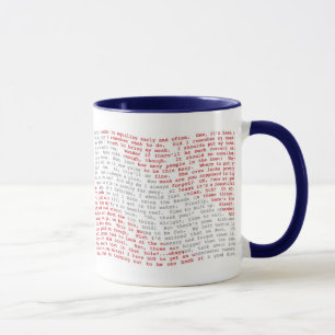 Unterwasseratemgerät-Monolog Tasse