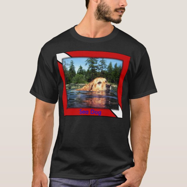 Unterwasseratemgerät-SeeHundeshirt T-Shirt (Vorderseite)