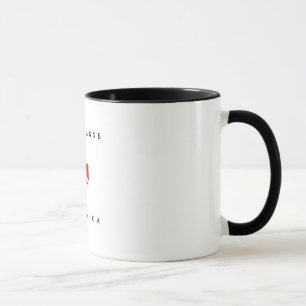 Unterwasseratemgerät-Tauchen-Flagge Champagne Tasse