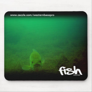 Unterwasserbass-Mousepad Mousepad