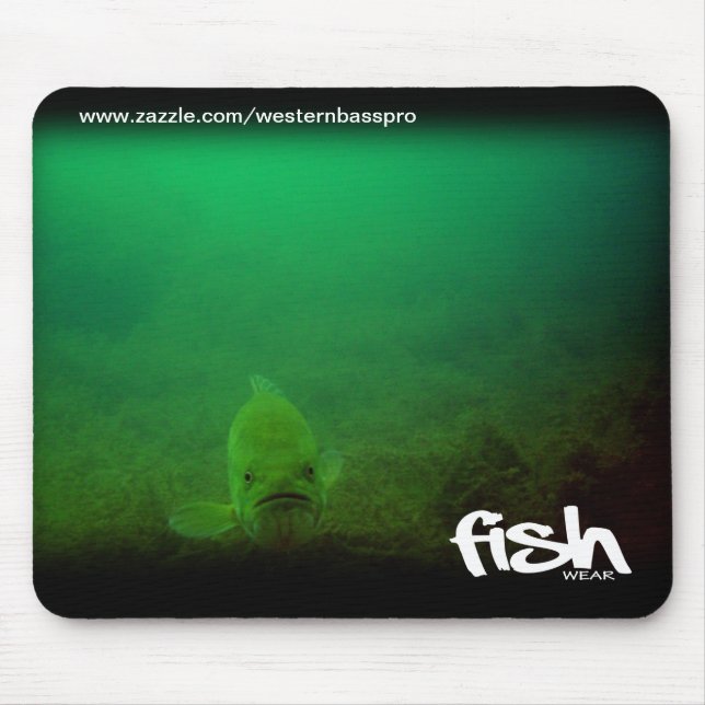 Unterwasserbass-Mousepad Mousepad (Vorne)