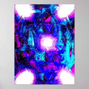 Unterwasserbeleuchtung Poster