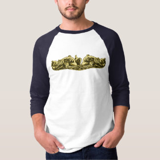 Unterwasserdelphin-Offizier und LOUISIANA-WAPPEN T-Shirt