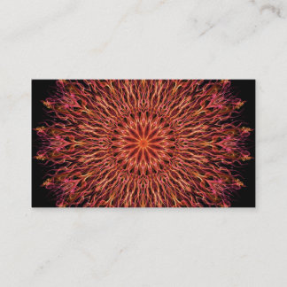 Unterwasserfeuerkaleidoskop Visitenkarte