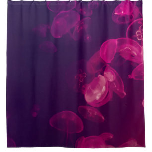 UNTERWASSERFOTOGRAFIE VON JELLYFISH DUSCHVORHANG