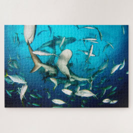 Unterwasserhaie-Wrenzy 20"x30"