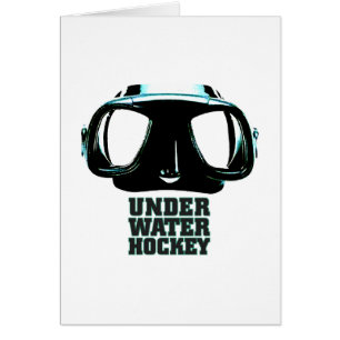 UnterwasserHockey-faltende Karte