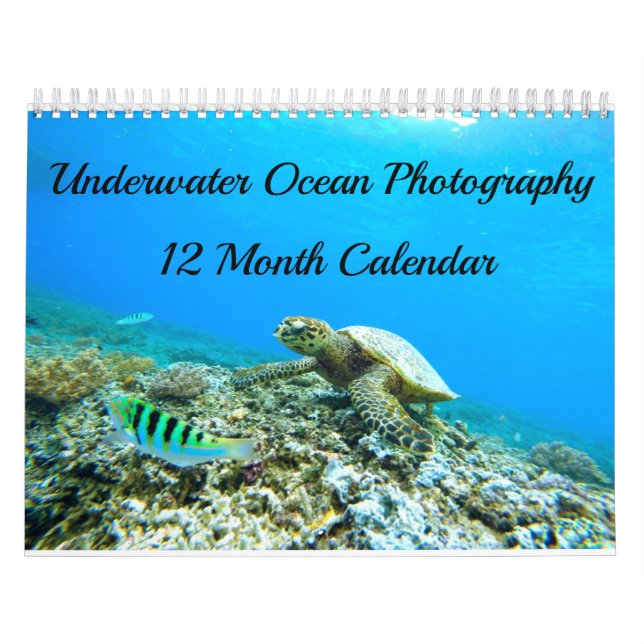 Unterwasserozean-Fotografie Kalender (Titelbild)