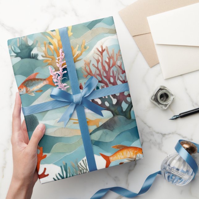Unterwassersee Geschenkpapier (Schenken)