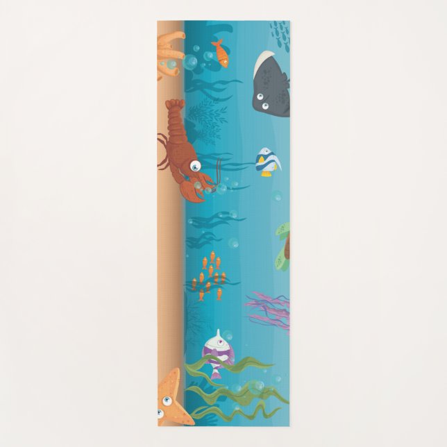 Unterwasserspass Yogamatte (Vorderseite)