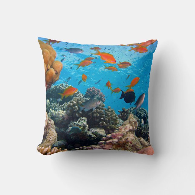 Unterwasserszene Kissen (Vorderseite)