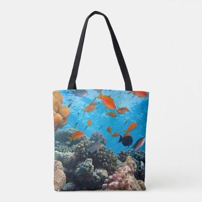 Unterwasserszene Tasche (Rückseite)