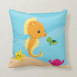 Unterwassertiere Kissen