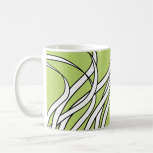 Unterwasserwelle lindgrün kaffeetasse