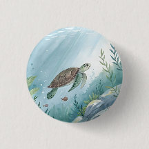 Unterwasserwelt mit Schildkröte