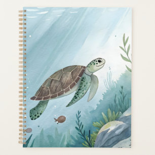 Unterwasserwelt mit Schildkröte Planer