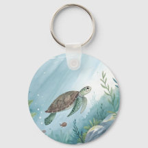 Unterwasserwelt mit Schildkröte