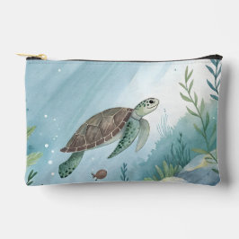 Unterwasserwelt mit Schildkröte Zubehörtasche