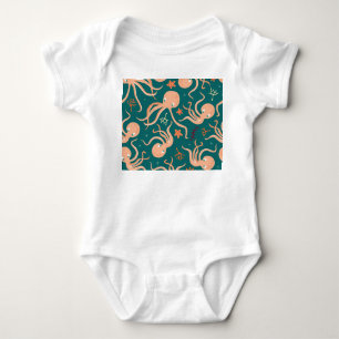 Unterwasserwunder: Octopus Starfish Dance Baby Strampler