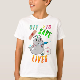 Unterwegs, um Leben zu retten T-Shirt
