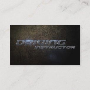 Unterweisend Driving Business card Visitenkarte