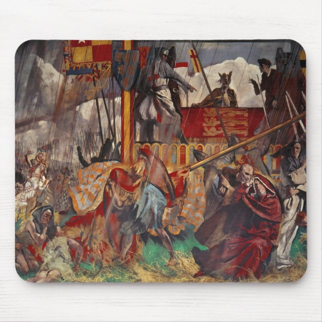 Unterzeichnen der Magna Carta, 1215 Mousepad (Vorne)