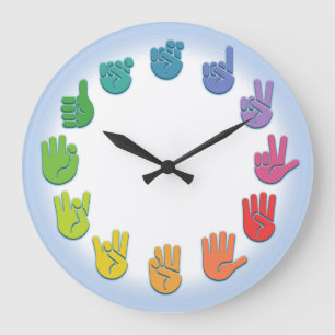 Unterzeichnende Uhr ASL - wh