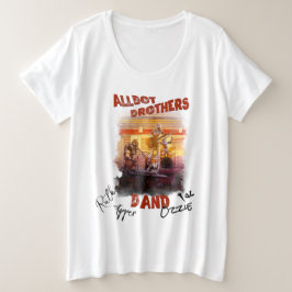 Unterzeichnet Allbot Brothers Band T - Shirt