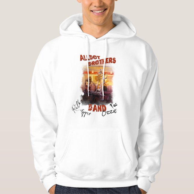 Unterzeichnet Allbot Brothers Band T - Shirt (Vorderseite)