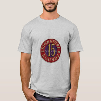 Unterzeichnung 15years klingt Künstler-Shirt T-Shirt