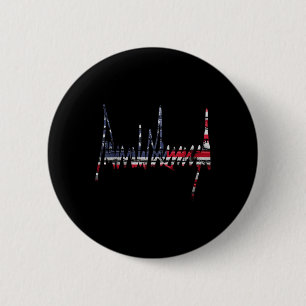 Unterzeichnung 2024 Präsident Patriotic American F Button