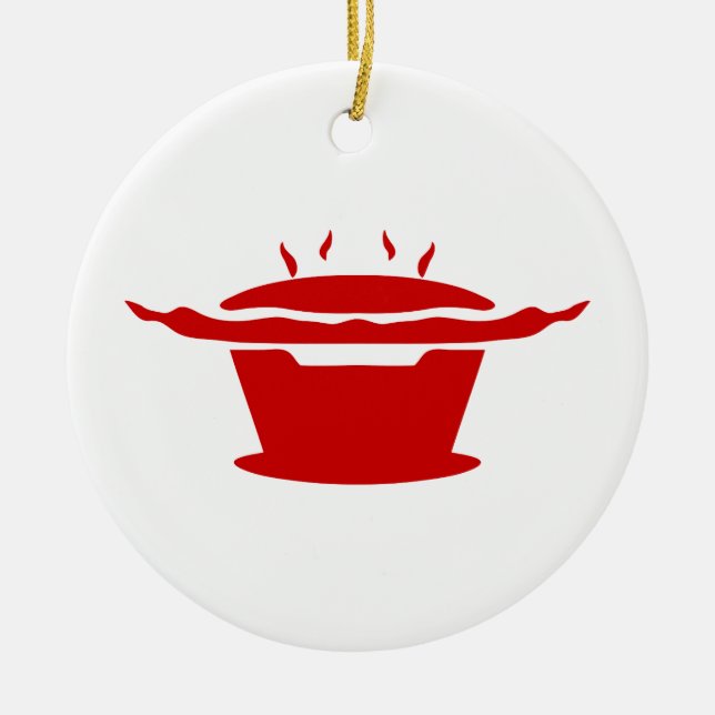 Unterzeichnung der koreanischen GRILLEN (고 기 이) Keramik Ornament (Vorne)