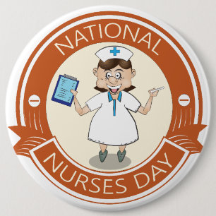 Unterzeichnung des Nurses Day Button