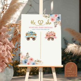 Unterzeichnung des Stimmzettels bei der Beförderun Poster