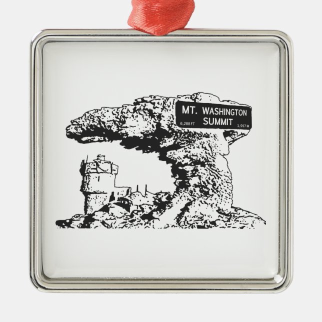 Unterzeichnung des Washingtoner Gipfels Ornament Aus Metall (Vorne)
