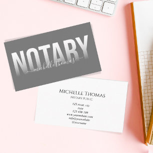 Unterzeichnung von Notar-Agent-Rose Gold-Marmor-Ge Visitenkarte