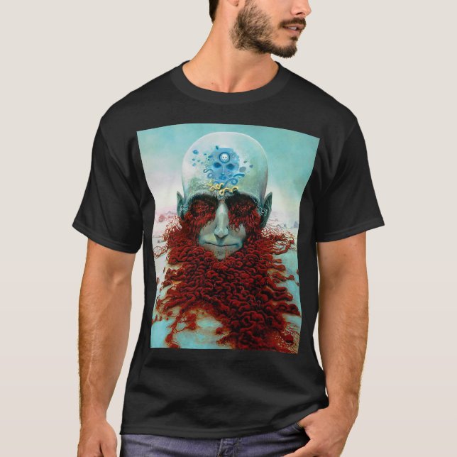 Untitled (Decomposition) by Zdzislaw Beksinski T-Shirt (Vorderseite)