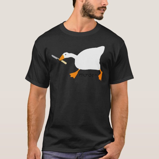 Untitled Goose Game Murder Classic T-Shirt (Vorderseite)