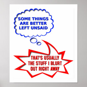 Untold Out Loud Funny Poster