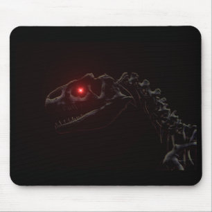 Untot Zombie Dinosaurier Skelett Mousepad
